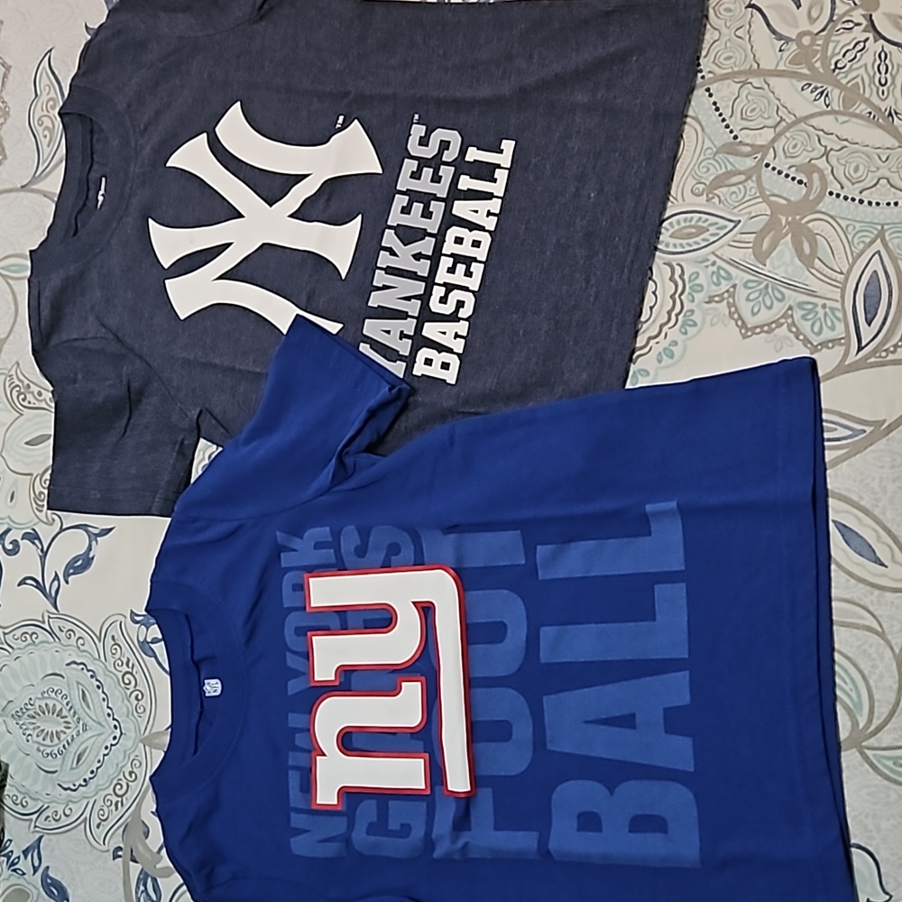 Boys NY sports T shirts